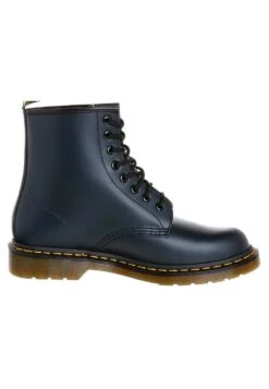 Dr. Martens Lace-Up Ankle Boots - Navy -Stride Shop 5e4afb722392466c852690626dfa8fdd