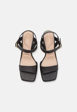 Aldo Montse - Platform Sandals - Black -Stride Shop 6a3bf4ea6fc044cea6a4789f7b34b2a9