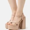 High Heeled Sandals - Nude -Stride Shop 6a8b40b09eb845bda90e8c560ee1ecad