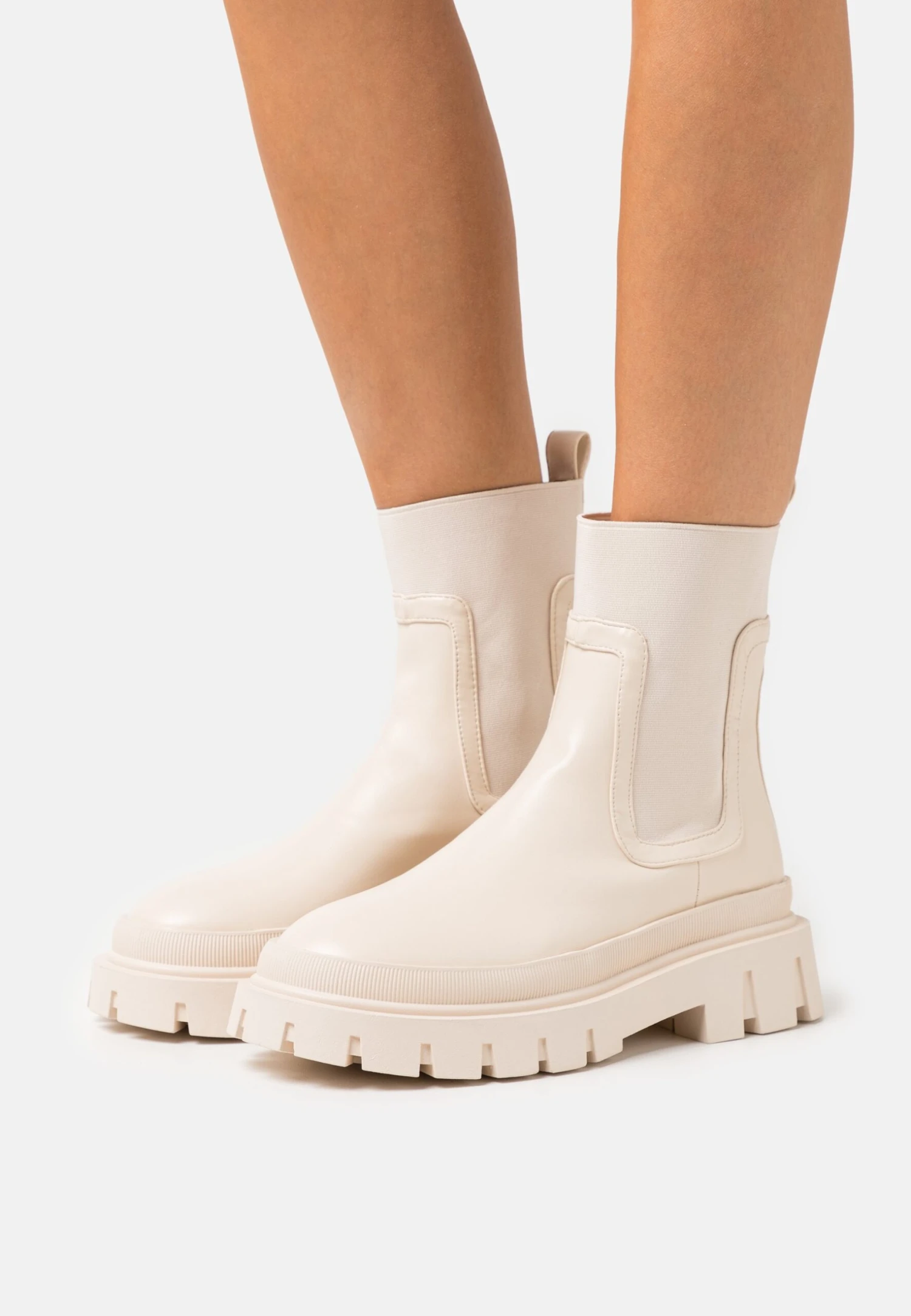 Raid Clovia - Platform Ankle Boots - Ecru 3 Raid Clovia - Platform Ankle Boots - Ecru