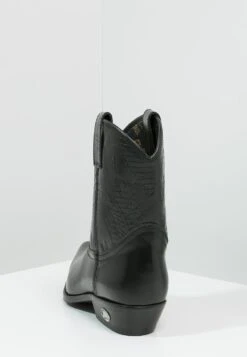 Cowboy/Biker Ankle Boot - Black -Stride Shop 6c7d9b83bef540c8ac095f605af9080b