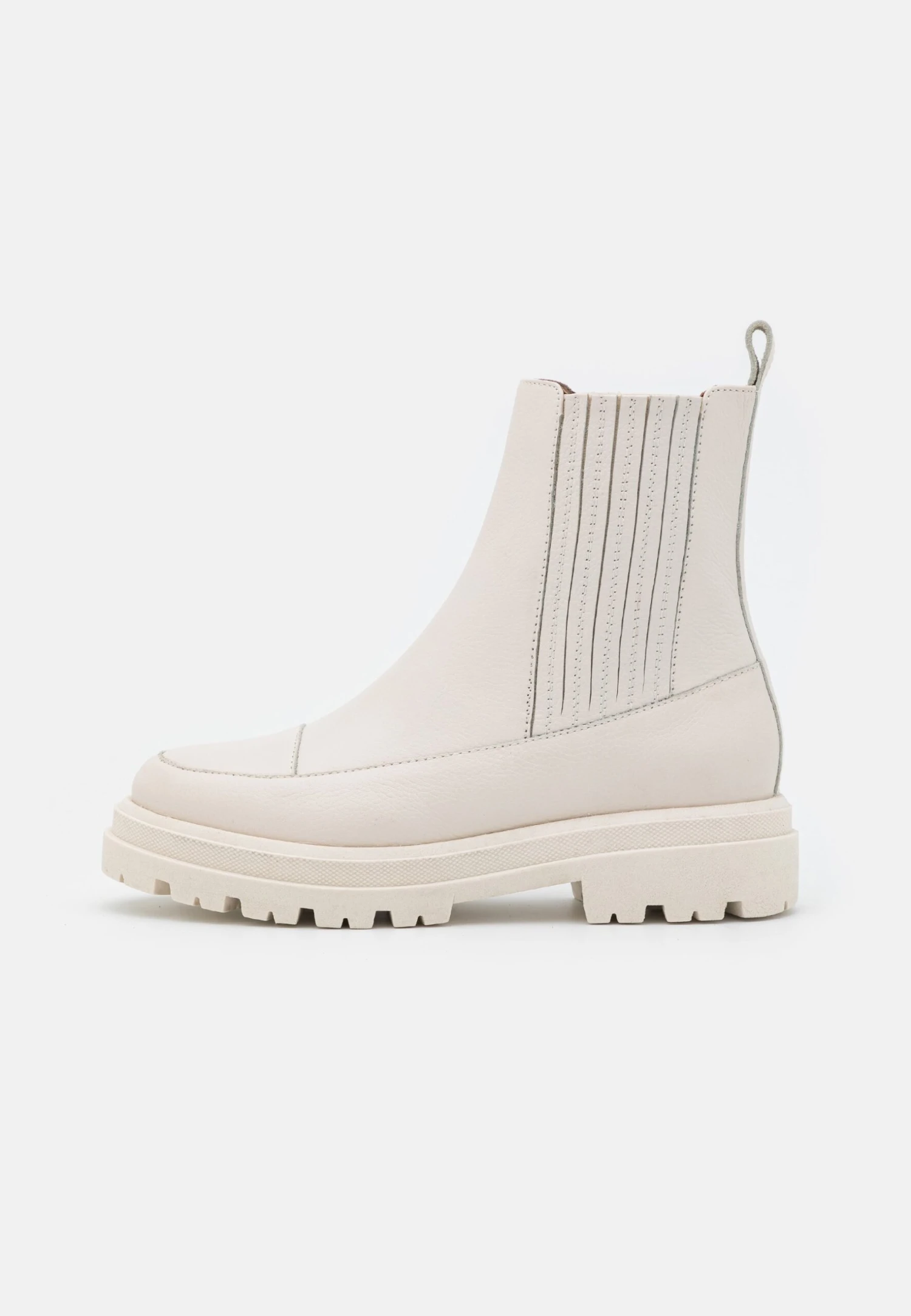 Anna Field Leather - Platform Ankle Boots - Off-White 4 Anna Field Leather - Platform Ankle Boots - Off-White - Image 2