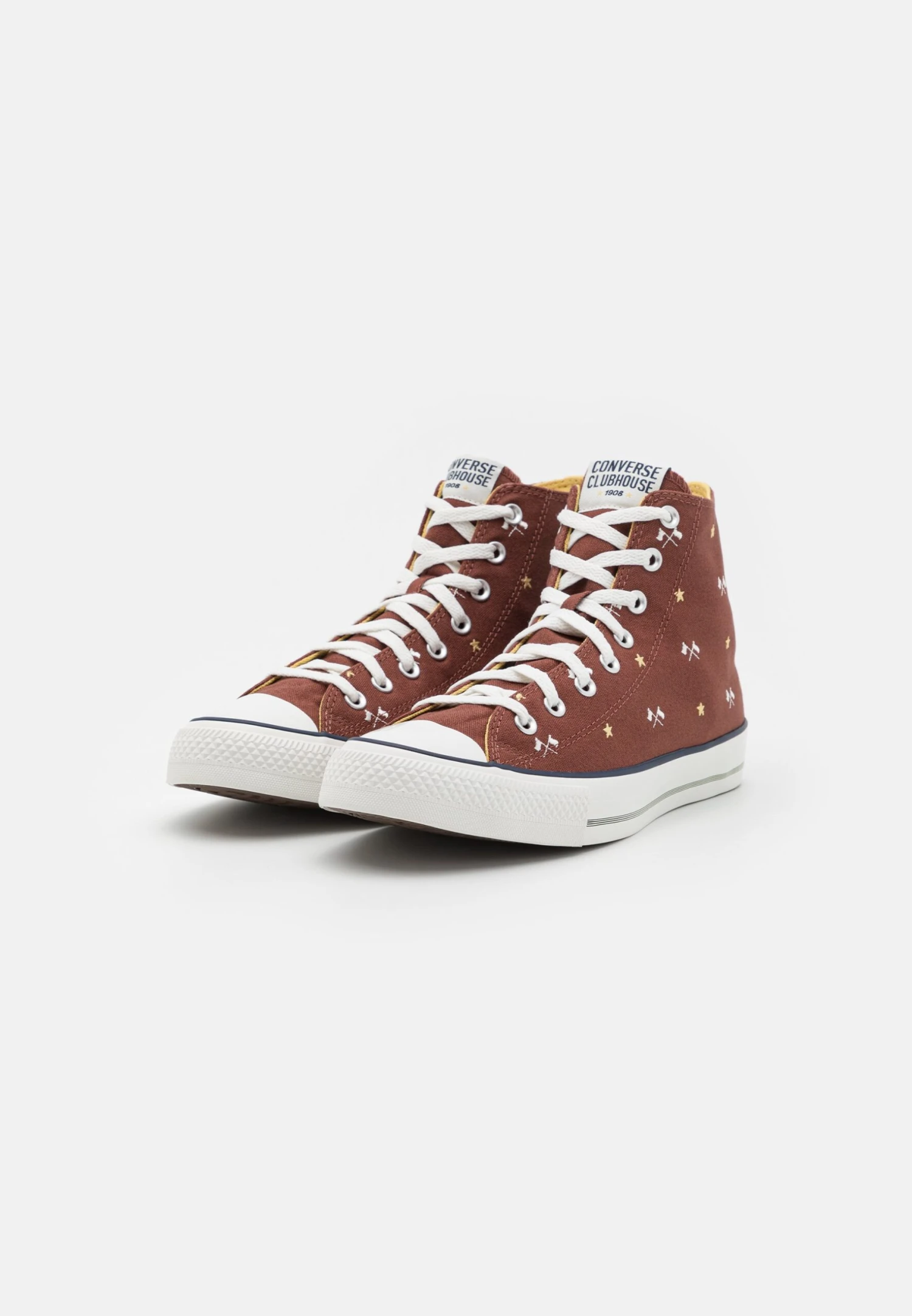 Converse Chuck Taylor All Star Unisex - High-Top Trainers - Red Oak/Egret/Trailhead Gold 4 Converse Chuck Taylor All Star Unisex - High-Top Trainers - Red Oak/Egret/Trailhead Gold - Image 2
