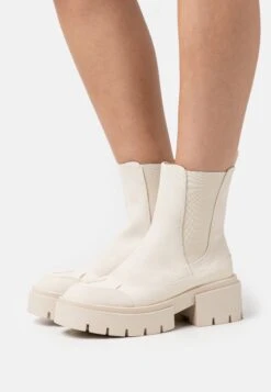 Even&Odd Winter Boot - Platform Ankle Boots - Off-White