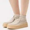 El Naturalista Dolmen - Platform Ankle Boots - Cream -Stride Shop 72a2382ad4ba4d54bbf8f8d650baf87d