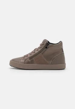 Geox Blomiee - High-Top Trainers - Dark Taupe -Stride Shop 732dbc2f821c46aab6797d3af645d861