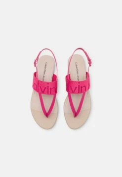 Calvin Klein Jeans Flat Webbing - T-Bar Sandals - Raspberry Sorbet 13 Calvin Klein Jeans Flat Webbing - T-Bar Sandals - Raspberry Sorbet -Stride Shop 73c430683cde4a68ac09288b8419693e