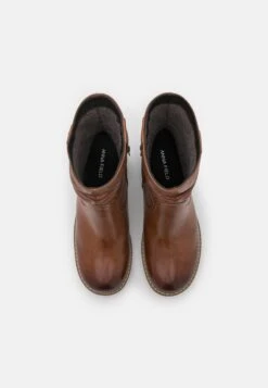 Anna Field Leather - Classic Ankle Boots - Brown -Stride Shop 77f21b72bc754a6794725114f282e2f4