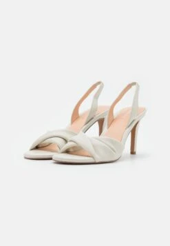 Anna Field Leather- High Heeled Sandals - White -Stride Shop 7e69eda6427c49819cf3188ae006a416