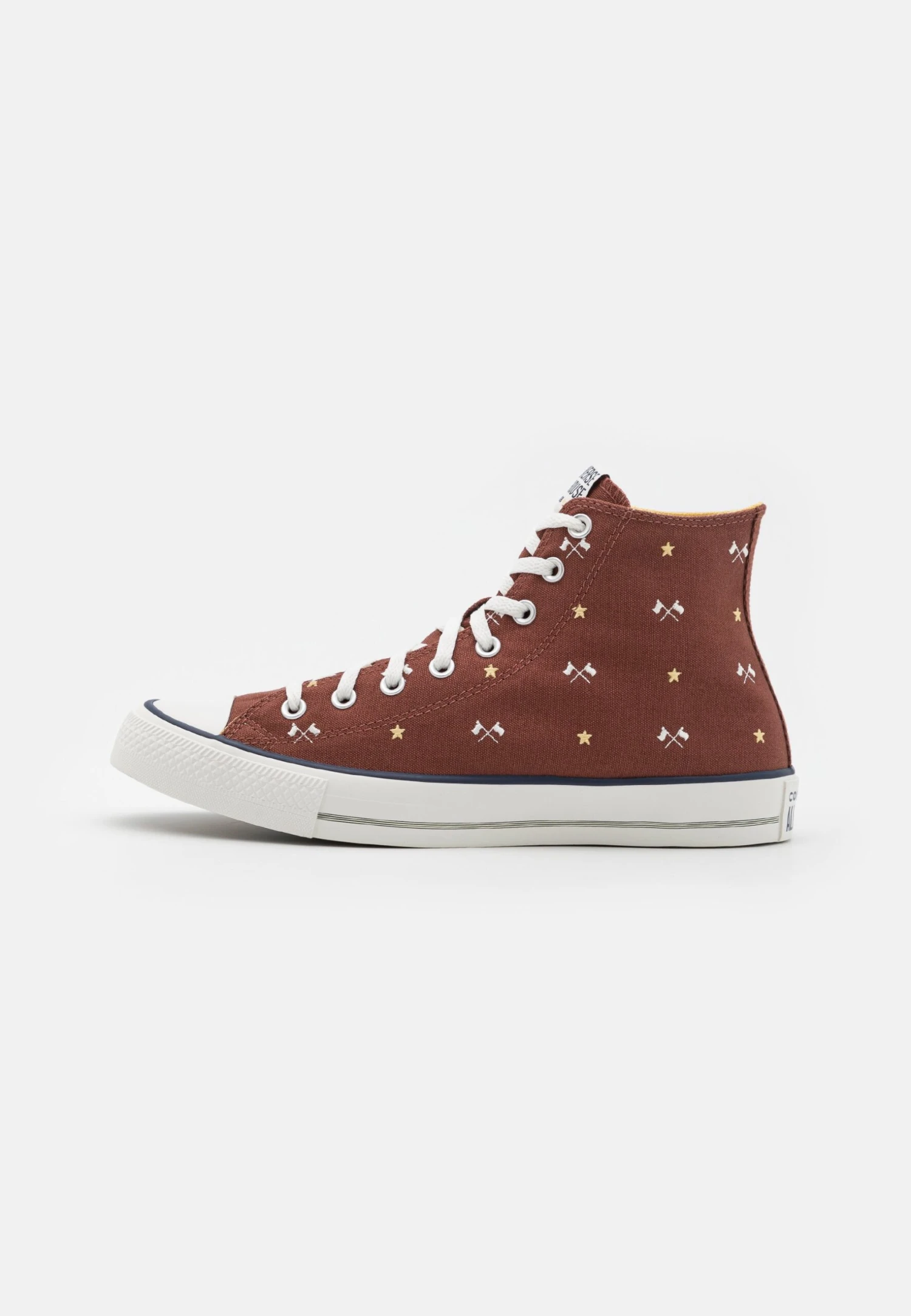 Converse Chuck Taylor All Star Unisex - High-Top Trainers - Red Oak/Egret/Trailhead Gold 3 Converse Chuck Taylor All Star Unisex - High-Top Trainers - Red Oak/Egret/Trailhead Gold