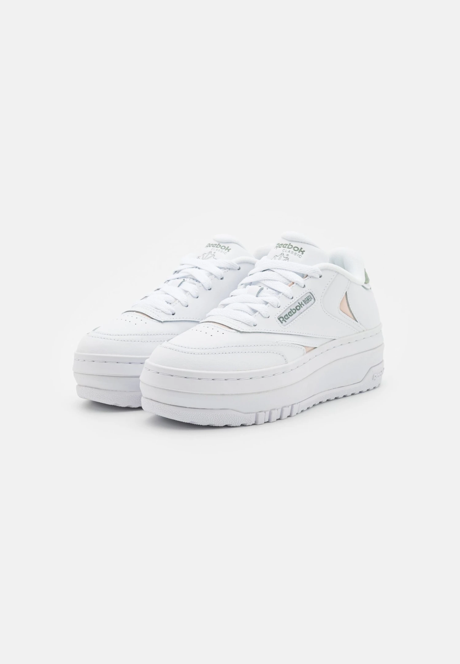 Reebok Classic Club C Extra - Trainers - Footwear White/Harmony Green/Soft Ecru 5 Reebok Classic Club C Extra - Trainers - Footwear White/Harmony Green/Soft Ecru - Image 3