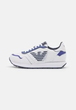 Emporio Armani Ally - Trainers - Whit/Red/Amethyst -Stride Shop 8726ce6cc88f4d0db853fbf542fb3a4d