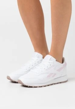 Reebok Classic Classic Vegan - Trainers - Footwear White/Pixel Pink/Taupe