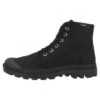 Palladium Vegan Pampa Hi Original - Lace-Up Ankle Boots - Black -Stride Shop 8d7aed1f28824eb18b46a18ffdd14c16