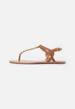 ONLY Shoes Onlmargit Toe Split- T-Bar Sandals - Cognac -Stride Shop 8ee688def8594b26ba572ac0a4208fd9