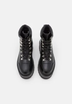 KOI FOOTWEAR Hydra Matrix Platform Boots - Platform Ankle Boots - Black -Stride Shop 8f87c7f6c924467ea3a7ed70e85abd10