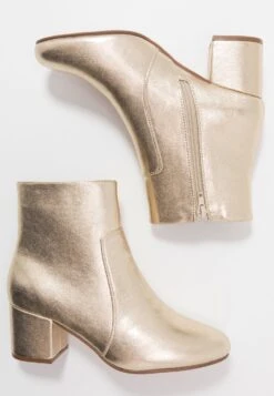 Anna Field Ankle Boots - Gold -Stride Shop 91c913f7521a4c97ba0bd0937fbaf3f3