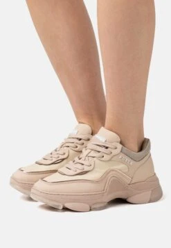 Furla Lace Up- Trainers - Nude