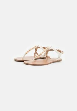 ONLY Shoes Onlmargit Toe Split- T-Bar Sandals - White -Stride Shop 94a524b9930d4d19a590b1f068b62794
