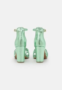 Marco Tozzi High Heeled Sandals - Green Metallic -Stride Shop 9870ca5c8d8543b784177fcd5c252ca2