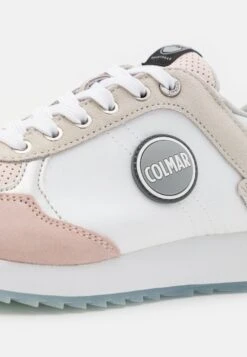 Colmar Originals Travis Punk - Trainers - White/Pink -Stride Shop 99bc66c0c4a64d3f911ad923ae7806d0