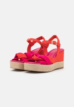 Tamaris High Heeled Sandals - Fuxia/Flame -Stride Shop 9b66c2dc091746fdbdeec4b3992b9b64