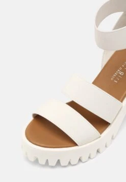 Madden Girl Sohoo - High Heeled Sandals - White -Stride Shop 9c0d23525ea54a249fd2e33aae52a6f3