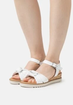 Gabor Comfort Wedge Sandals - Weiß