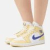 Air Jordan 1 Mid - High-Top Trainers - Lemon Wash/Lapis White 2 Air Jordan 1 Mid - High-Top Trainers - Lemon Wash/Lapis White -Stride Shop 9ece96f5b67f464cabc9b2cb046824e9