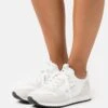 Calvin Klein Jeans Runner Sock Laceup- Trainers - Bright White 2 Calvin Klein Jeans Runner Sock Laceup- Trainers - Bright White -Stride Shop 9f7c346d279b4f0c9a7e397f142857fa
