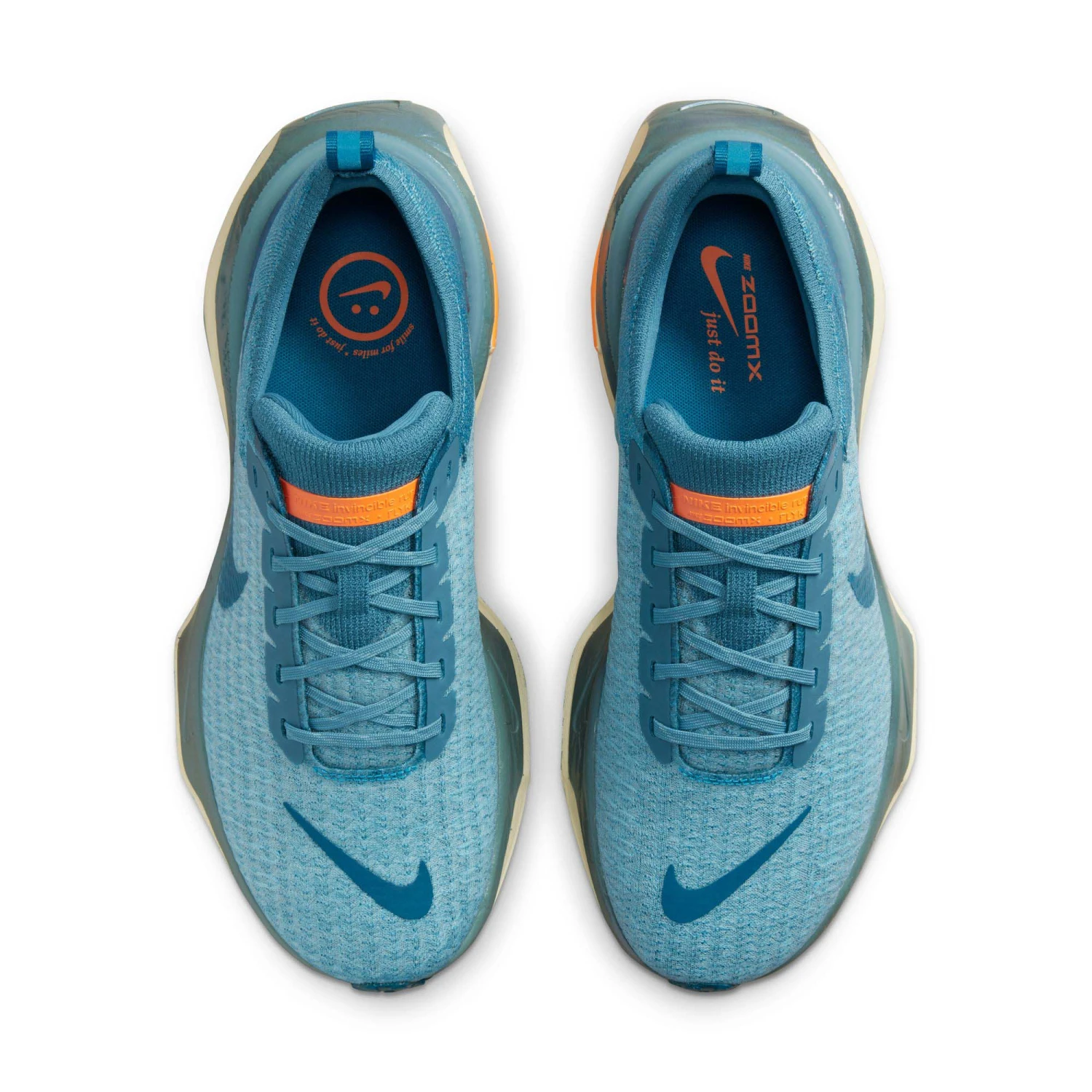Nike | Men's ZoomX Invincible Run Flyknit 3 Running Shoes - Noise Aqua 9 Nike | Men's ZoomX Invincible Run Flyknit 3 Running Shoes - Noise Aqua - Image 7