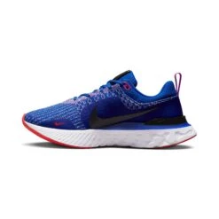 Nike | Women's React Infinity Run Flyknit 3 Running Shoes - Racer Blue -Stride Shop DZ3016 400 W Nike ReactInfinityRunFlyknit3 side2