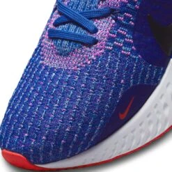 Nike | Women's React Infinity Run Flyknit 3 Running Shoes - Racer Blue -Stride Shop DZ3016 400 W Nike ReactInfinityRunFlyknit3 toe