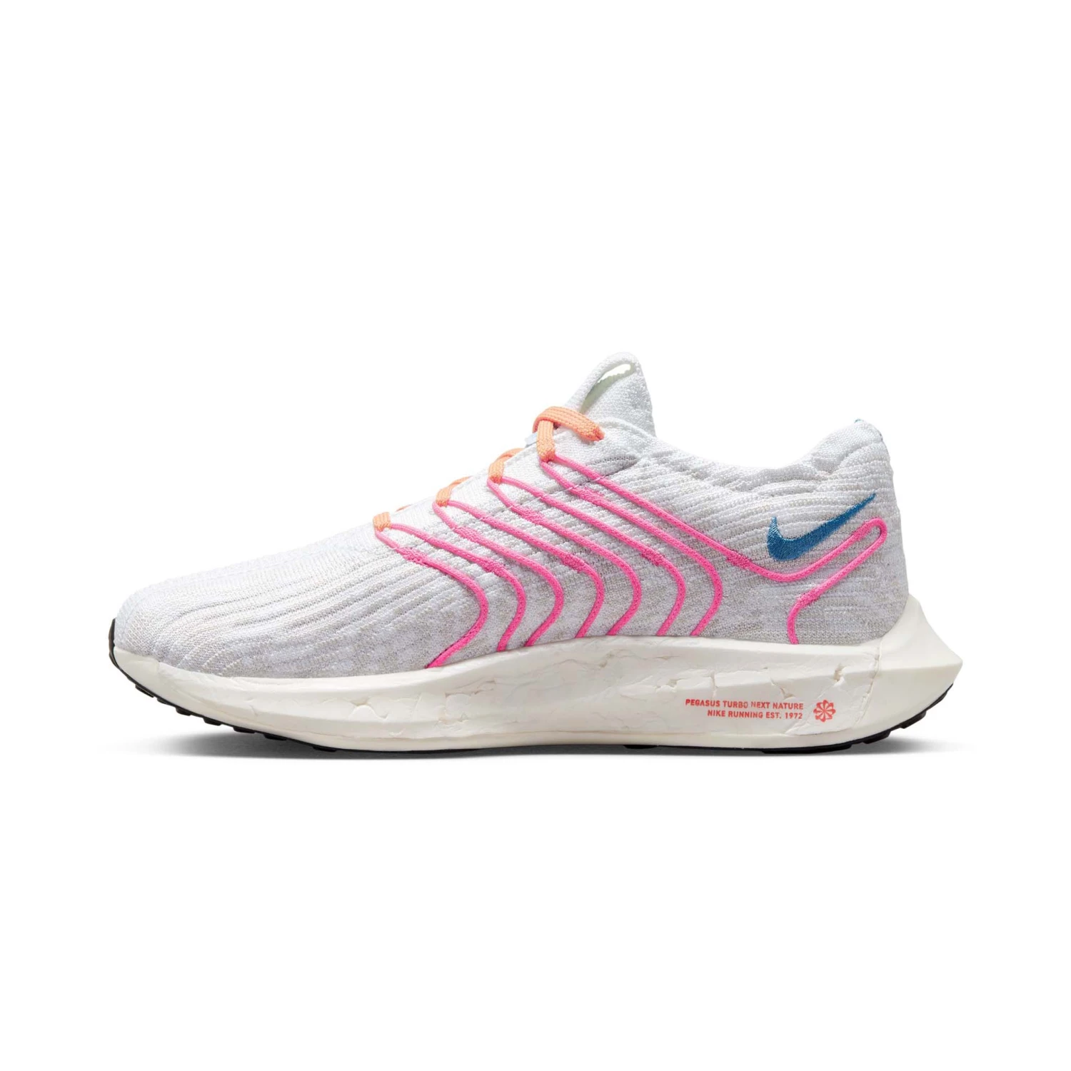 Nike | Women's Pegasus Turbo Next Nature TP Running Shoes - White 4 Nike | Women's Pegasus Turbo Next Nature TP Running Shoes - White - Image 2