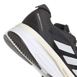 Adidas | Men's Adizero Boston 11 Running Shoes - Core Black -Stride Shop GX6651 M adidas AdizeroBoston11 heel