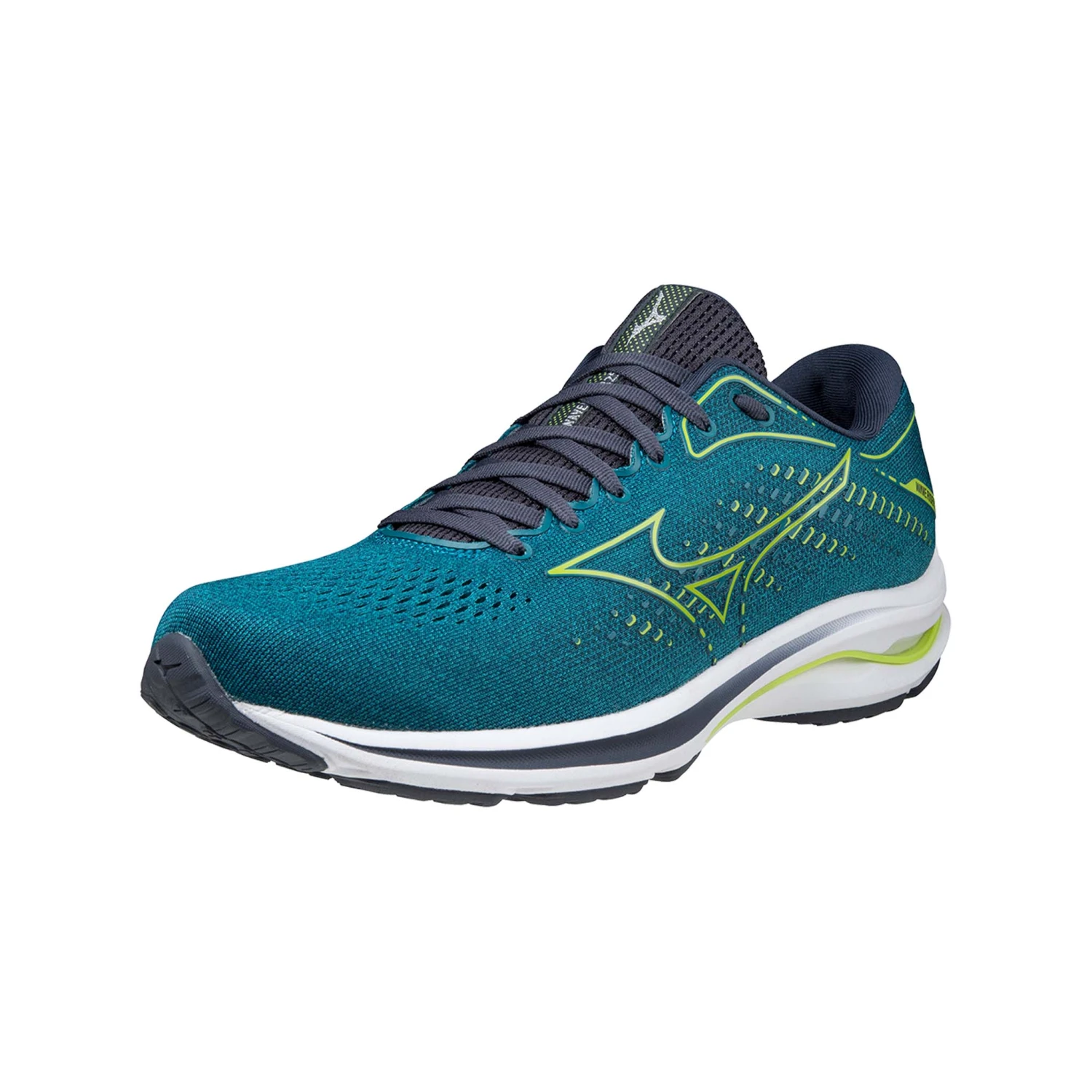 Mizuno | Men's Wave Rider 25 Running Shoes - Harbour Blue 4 Mizuno | Men's Wave Rider 25 Running Shoes - Harbour Blue - Image 2