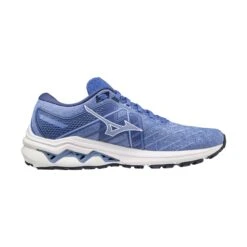 Mizuno | Women's Wave Inspire 18 Running Shoes - Amparo Blue -Stride Shop J1GD224402 W Mizuno Inspire18 side2