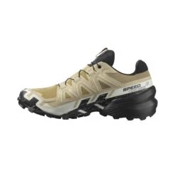 Salomon | Men's Speedcross 6 GTX Running Shoes - Kelp -Stride Shop L41738700 M Salomon Speedcross6GTX side2