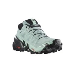 Salomon | Women's Speedcross 6 GTX Running Shoes - Aquifer -Stride Shop L41743500 W Salomon Speedcross6GTX frontside