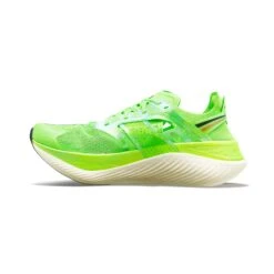 Saucony | Men's Endorphin Elite Running Shoes - Slime -Stride Shop S20768 30 M Saucony EndorphinElite side