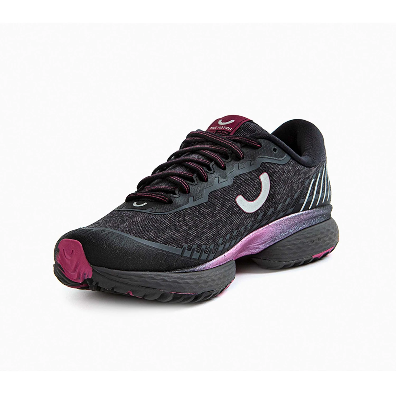 True Motion | Women's U-Tech Nevos Elements Running Shoes - Black 4 True Motion | Women's U-Tech Nevos Elements Running Shoes - Black - Image 2