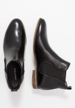 Anna Field Leather- Ankle Boots - Black -Stride Shop a305a246226c4dae94ffbeea8dc50f85