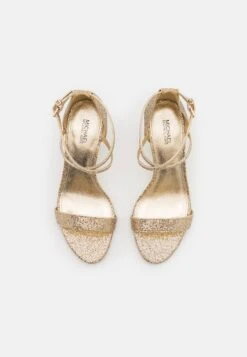 MICHAEL Michael Kors Ava Mid- High Heeled Sandals - Sand -Stride Shop a641d9344976403795796b8b865d2dbd
