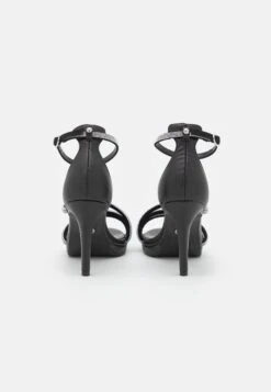 Buffalo Vegan Serena Shine - High Heeled Sandals - Black -Stride Shop a7c1b2bcbaf349309272b583fc9449b2