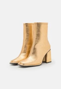 Bronx Sonn - Classic Ankle Boots - Gold -Stride Shop b23d54ba66b546f39940fdcf5b9c36cd