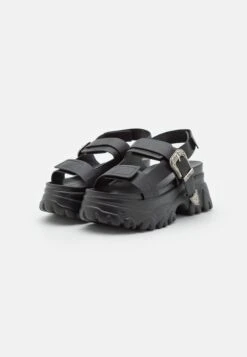 KOI FOOTWEAR Iron Surveillance Chunky - Platform Sandals -Stride Shop bb8f41ad32bd4f0e8a3594b8f2a0fa40