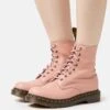 Dr. Martens 1460 Pascal - Lace-Up Ankle Boots - Peach Beige Virginia -Stride Shop bc8b0dbaf7e0410394dd476a97cb6463