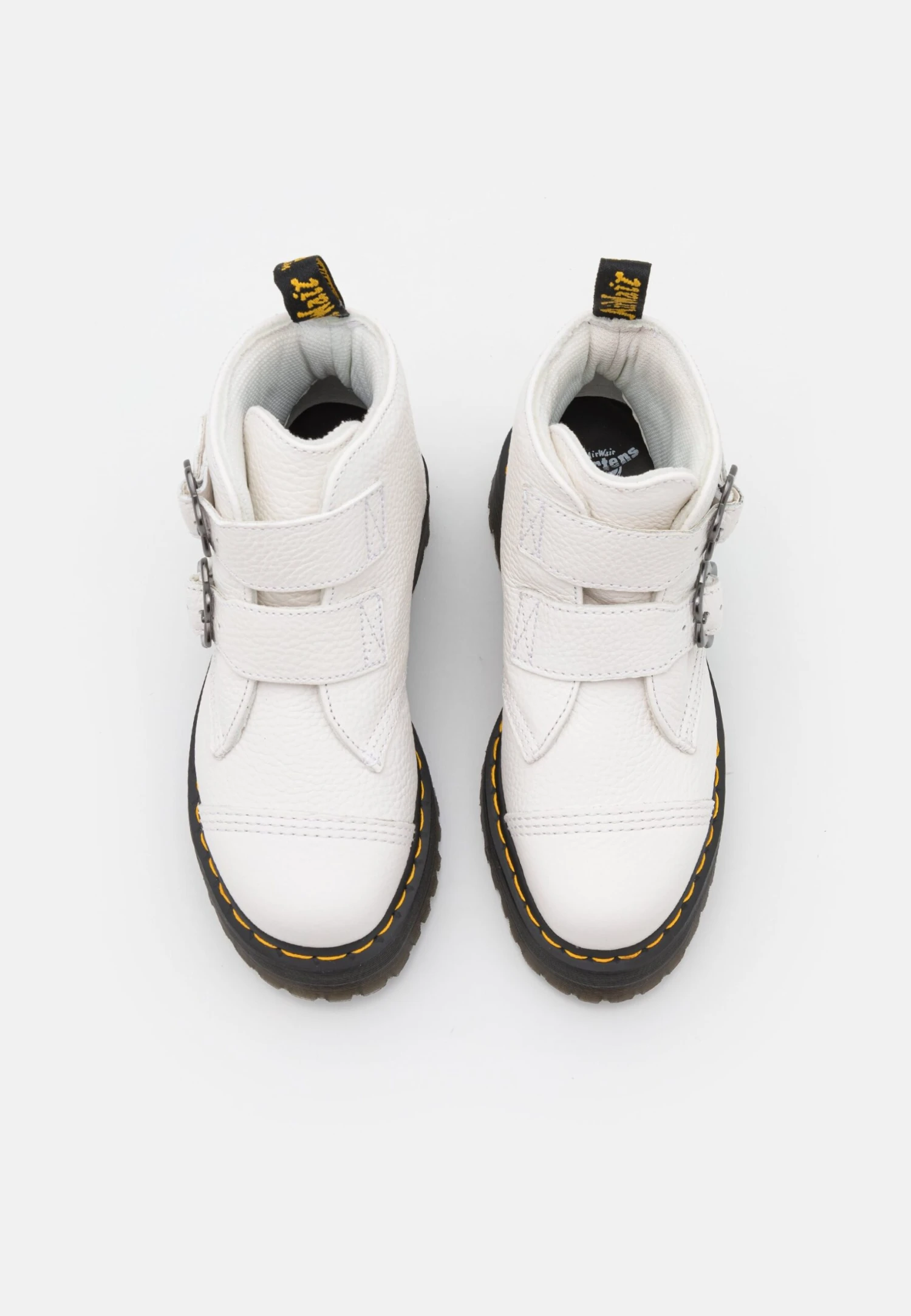 Dr. Martens Devon Flwr - Platform Ankle Boots - White Milled 8 Dr. Martens Devon Flwr - Platform Ankle Boots - White Milled - Image 6