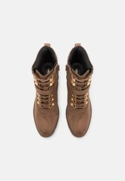 Anna Field Lace-Up Ankle Boots - Taupe -Stride Shop cb5396ff7c934b56beca0fffbb472751