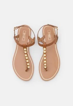 ONLY Shoes Onlmargit Toe Split- T-Bar Sandals - Cognac -Stride Shop cdb97bf8d658405ea7700d170b264d25